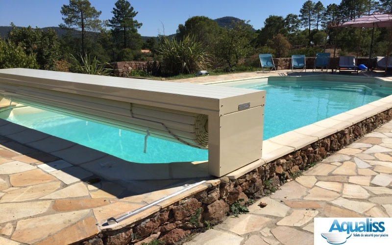 rideau de piscine mobile