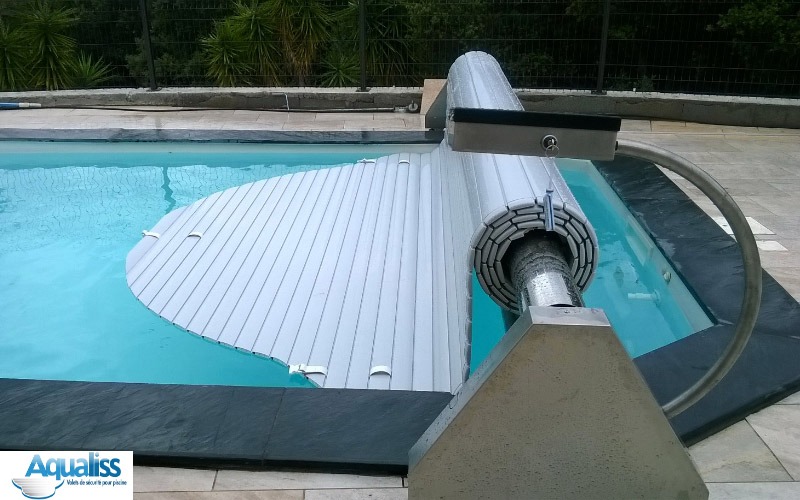 rideau de sécurité piscine mobile