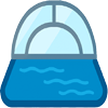 icone symbolisant un abri piscine