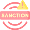 icone symbolisant une sanction